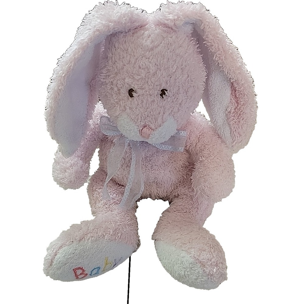 Ty Plush‎ Pink Hop Bunny Rabbit 2005 Baby Tylux stuffed toy 2005